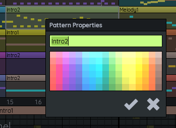 Pattern 实例化操作